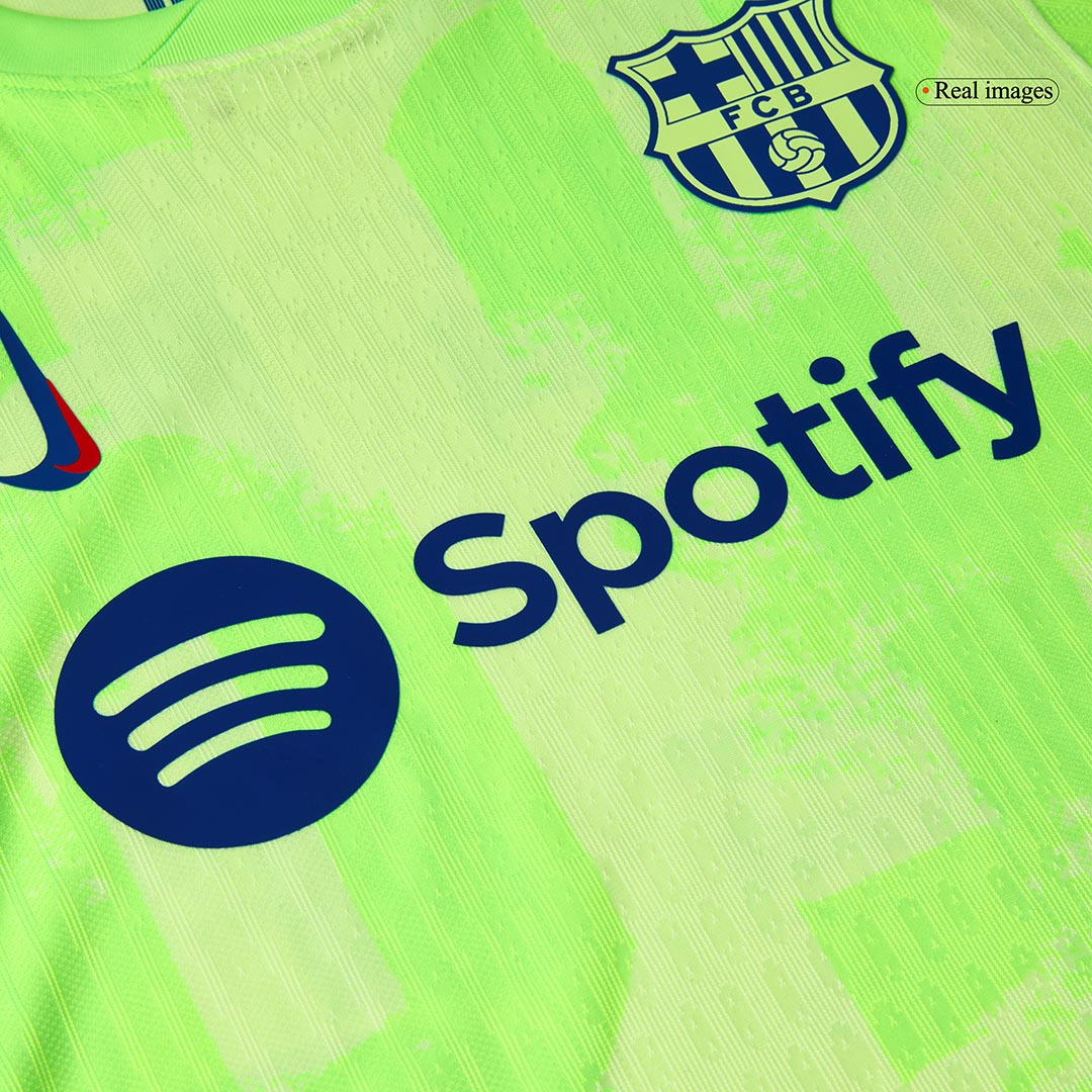 Player Version F.DE JONG #21 Barcelona Third Away Soccer Jersey 2024/25 - UCL Top Soccer Jerseys Store