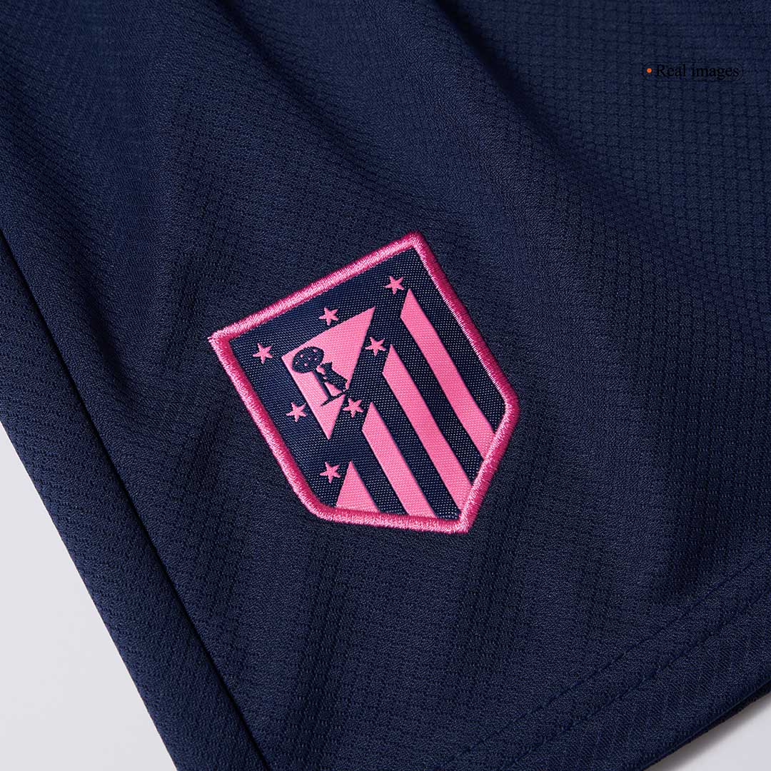 Kid's Atletico Madrid Third Away Soccer Jersey Kit(Jersey+Shorts+Socks) 2024/25 Top Soccer Jerseys Store