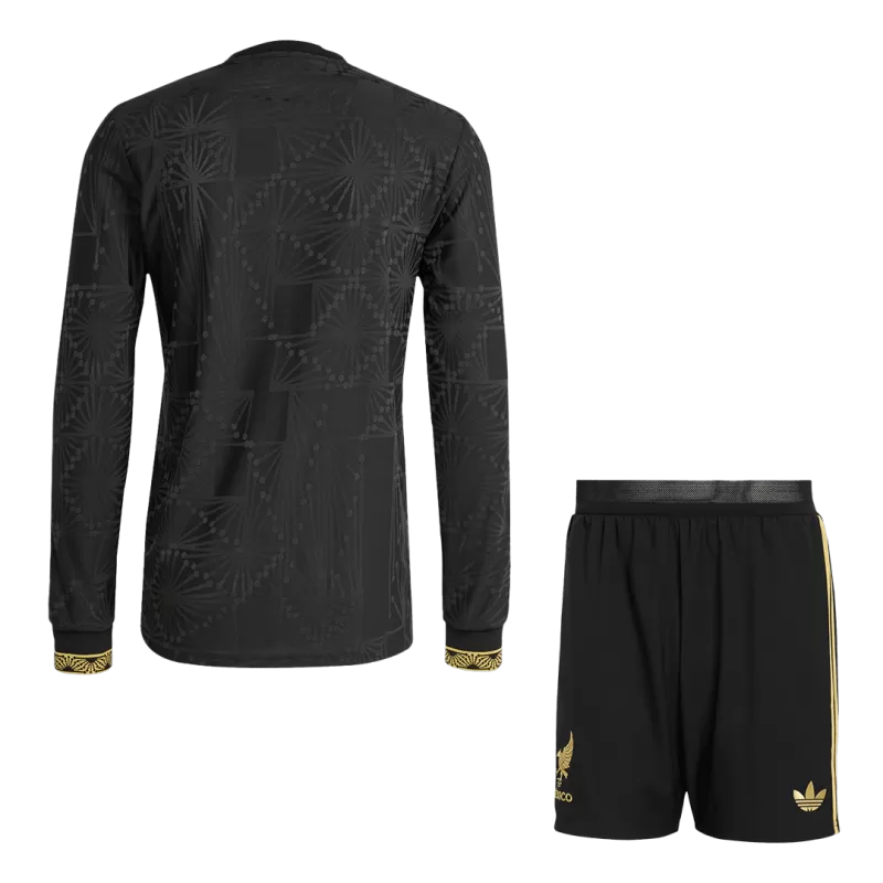 Player Version Mexico Third Away Long Sleeve Jerseys Kit 2025- Gold Cup Go Game Wear