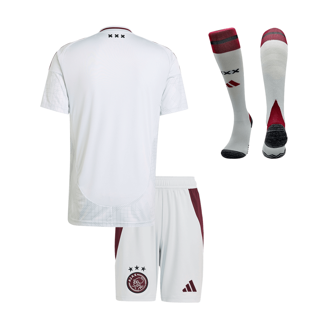 Kid's Ajax Third Away Soccer Jersey Kit(Jersey+Shorts+Socks) 2024/25 Top Soccer Jerseys Store