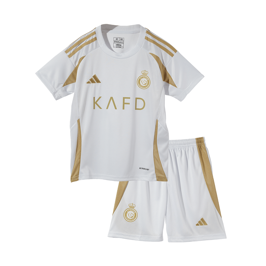 Kid's RONALDO #7 Al Nassr Third Away Soccer Jersey Kit(Jersey+Shorts) 2024/25 - ACL Top Soccer Jerseys Store