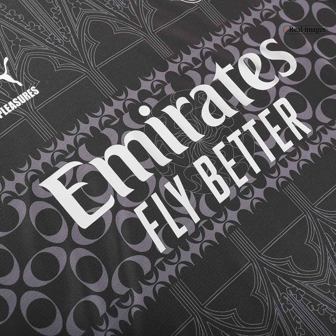 AC Milan X Pleasures Fourth Away Soccer Jersey 2023/24 Top Soccer Jerseys Store