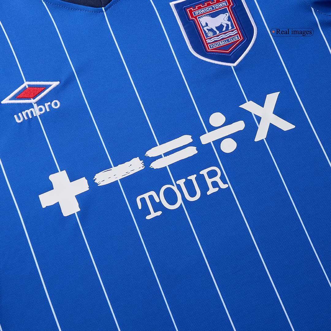Ipswich Town Home Soccer Jersey 2024/25 Top Soccer Jerseys Store