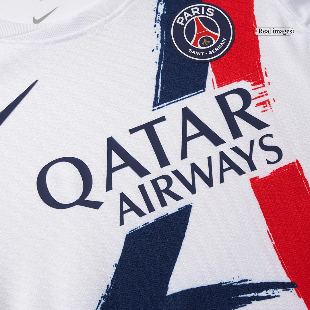 Kid's PSG Away Soccer Jersey Kit(Jersey+Shorts) 2024/25 Top Soccer Jerseys Store