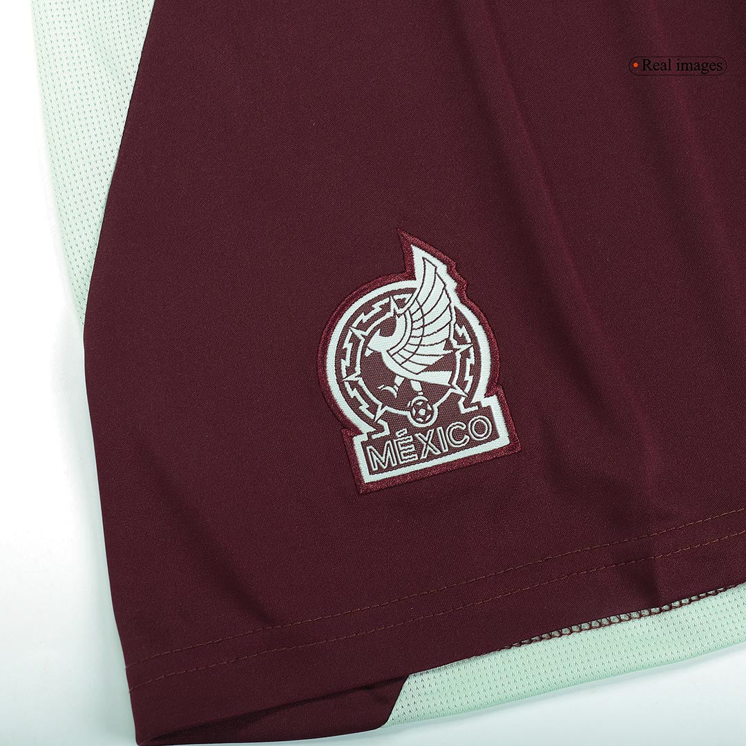 Mexico Home Soccer Shorts Copa América 2024 Top Soccer Jerseys Store