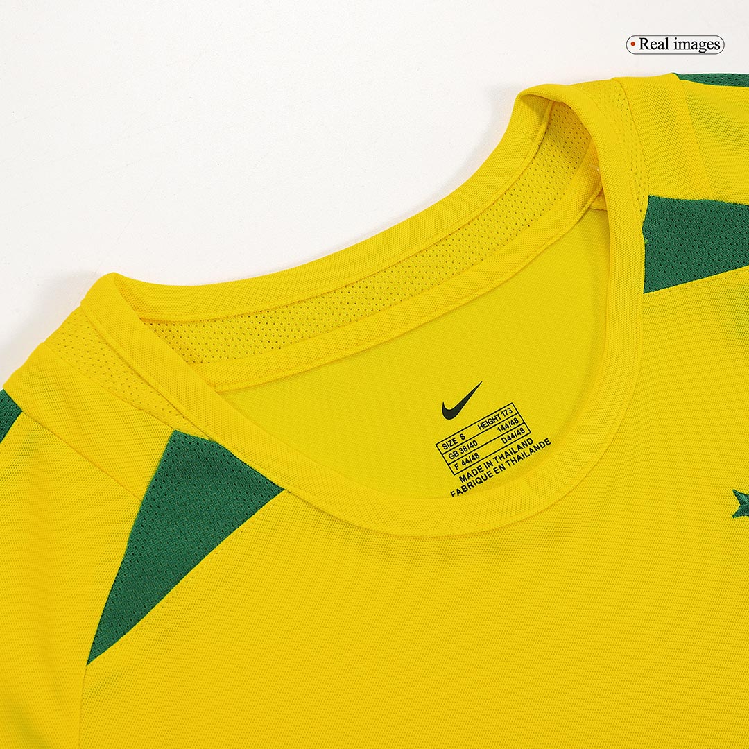 Retro RONALDO #9 2002/03 Brazil Home Soccer Jersey Top Soccer Jerseys Store