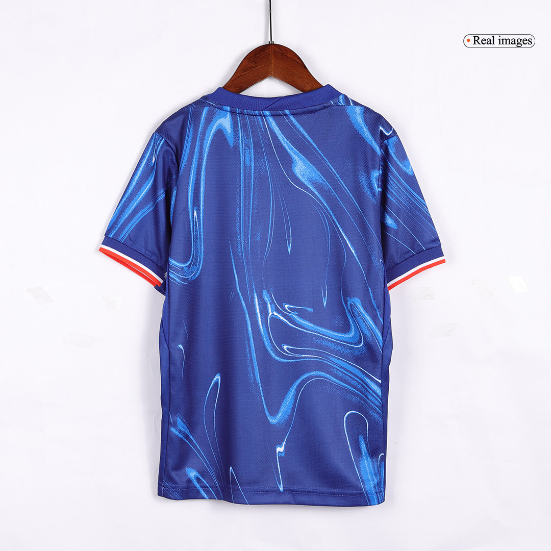 Kid's Chelsea Home Soccer Jersey Kit(Jersey+Shorts) 2024/25 Top Soccer Jerseys Store