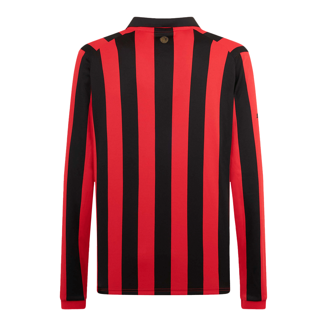 AC Milan Long Sleeve Soccer Jersey 2024/25 - 125th Anniversary Top Soccer Jerseys Store