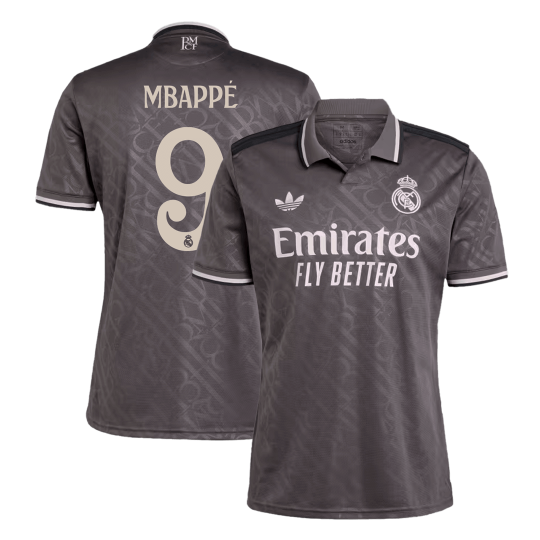 MBAPP? #9 Real Madrid Third Away Soccer Jersey 2024/25 Top Soccer Jerseys Store