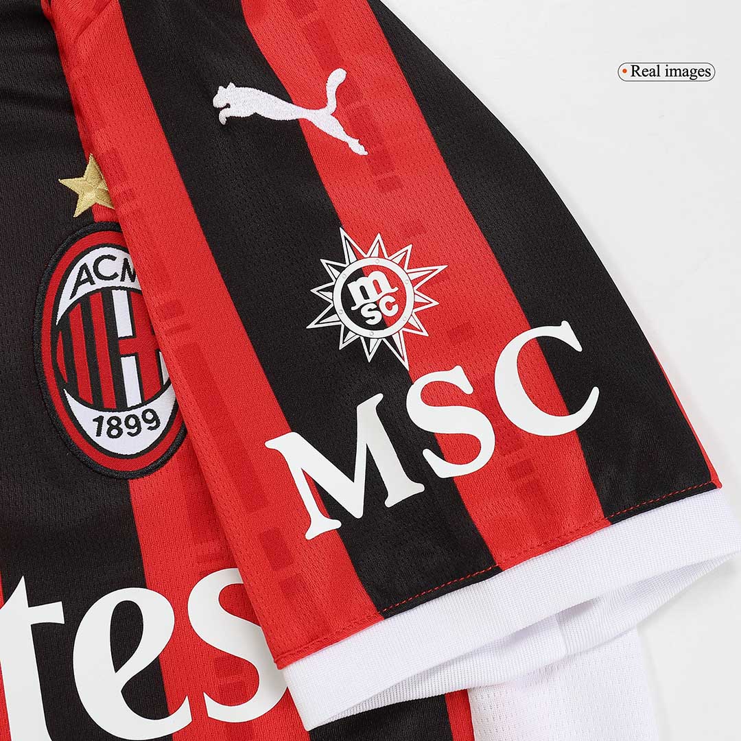 GIMENEZ #7 AC Milan Home Soccer Jersey 2024/25 Top Soccer Jerseys Store