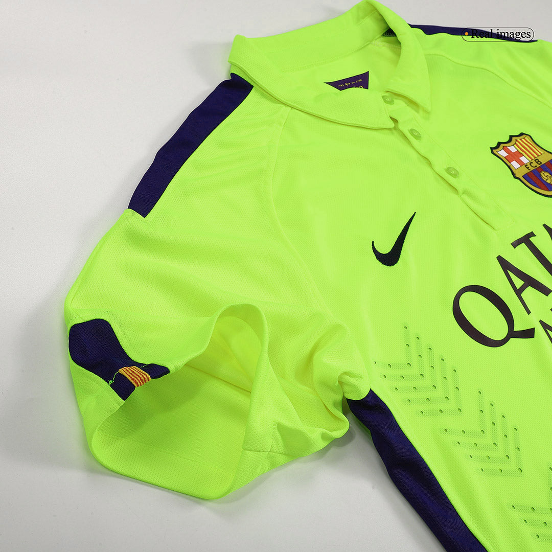 Retro NEYMAR JR #11 2014/15 Barcelona Third Away Soccer Jersey Top Soccer Jerseys Store