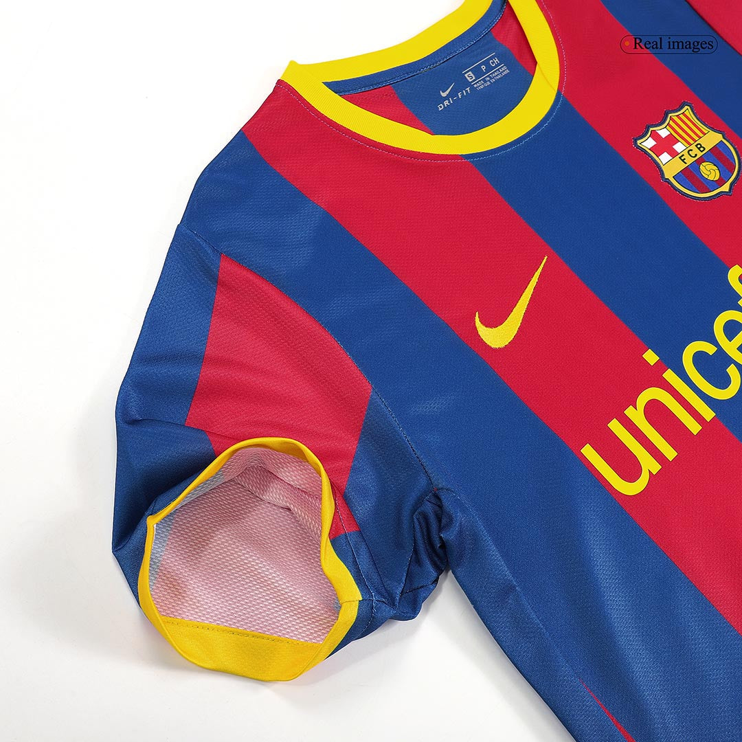 Retro MESSI #10 2010/11 Barcelona Home Soccer Jersey Top Soccer Jerseys Store