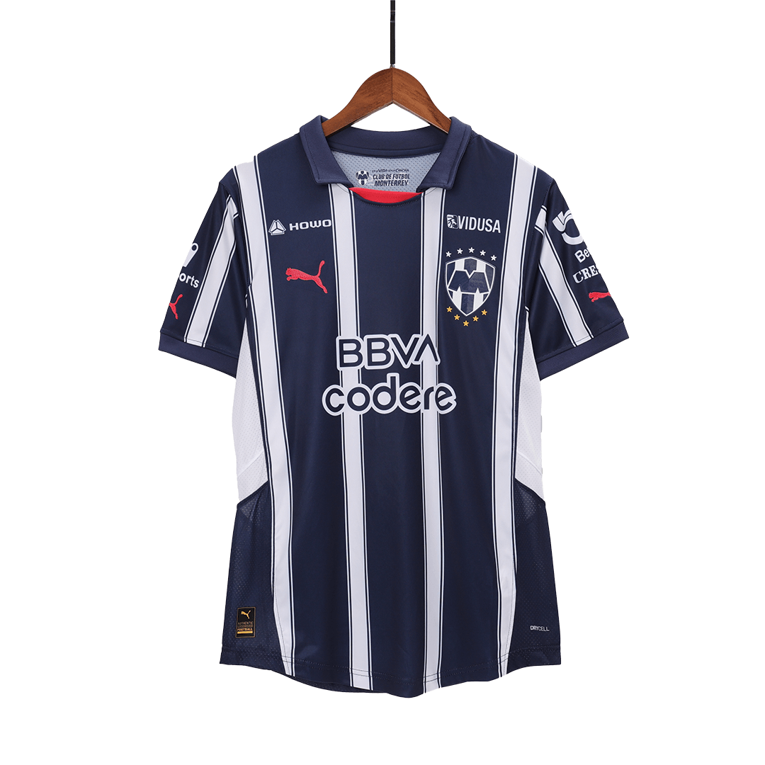 Player Version SERGIO RAMOS #93 Monterrey Home Soccer Jersey 2024/25 Top Soccer Jerseys Store