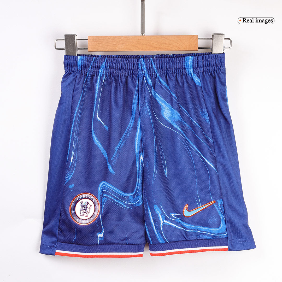 Kid's Chelsea Home Soccer Jersey Kit(Jersey+Shorts) 2024/25 Top Soccer Jerseys Store