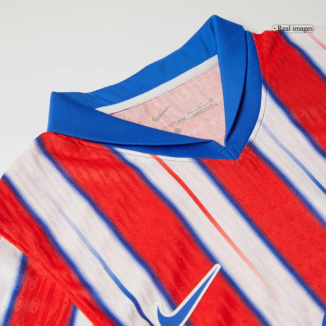 Player Version J.ALVAREZ #19 Atletico Madrid Home Soccer Jersey 2024/25 Top Soccer Jerseys Store