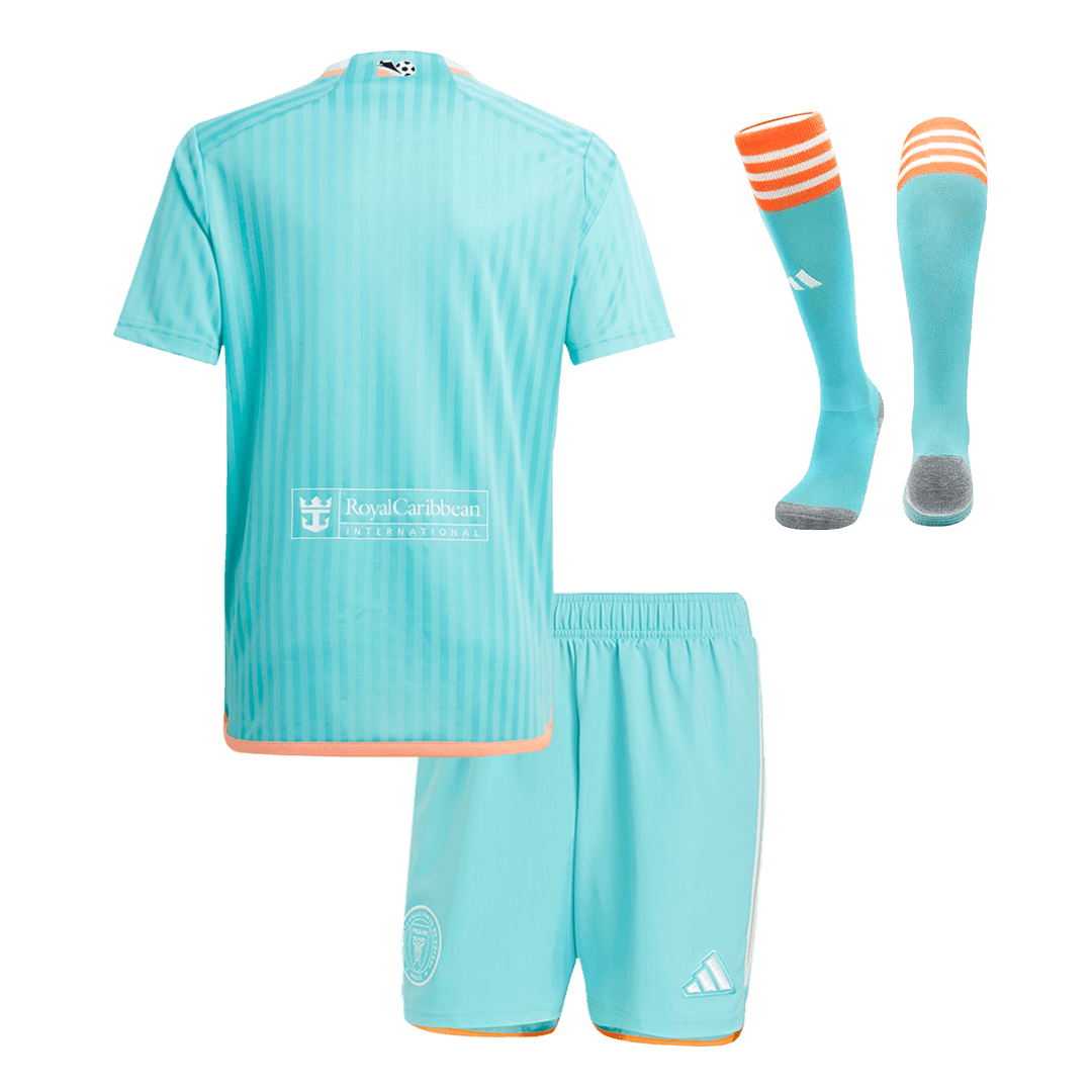 Kid's Inter Miami CF Third Away Soccer Jersey Kit(Jersey+Shorts+Socks) 2024 Top Soccer Jerseys Store