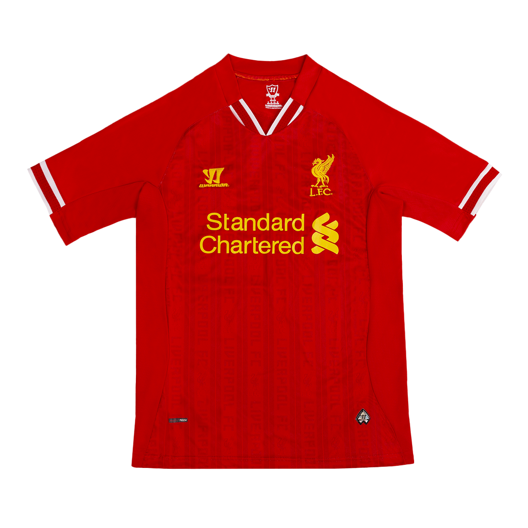Retro SUAREZ #7 2013/14 Liverpool Home Soccer Jersey Top Soccer Jerseys Store