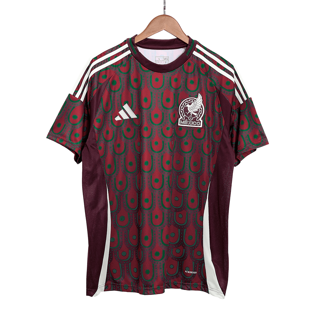Mexico Home Soccer Jersey Copa América 2024 Top Soccer Jerseys Store