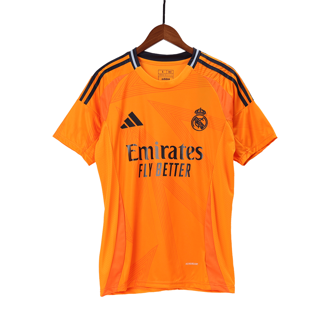 Real Madrid Away Soccer Jersey Kit(Jersey+Shorts+Socks) 2024/25 Top Soccer Jerseys Store