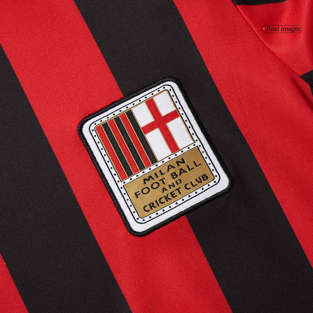 AC Milan Long Sleeve Soccer Jersey 2024/25 - 125th Anniversary Top Soccer Jerseys Store