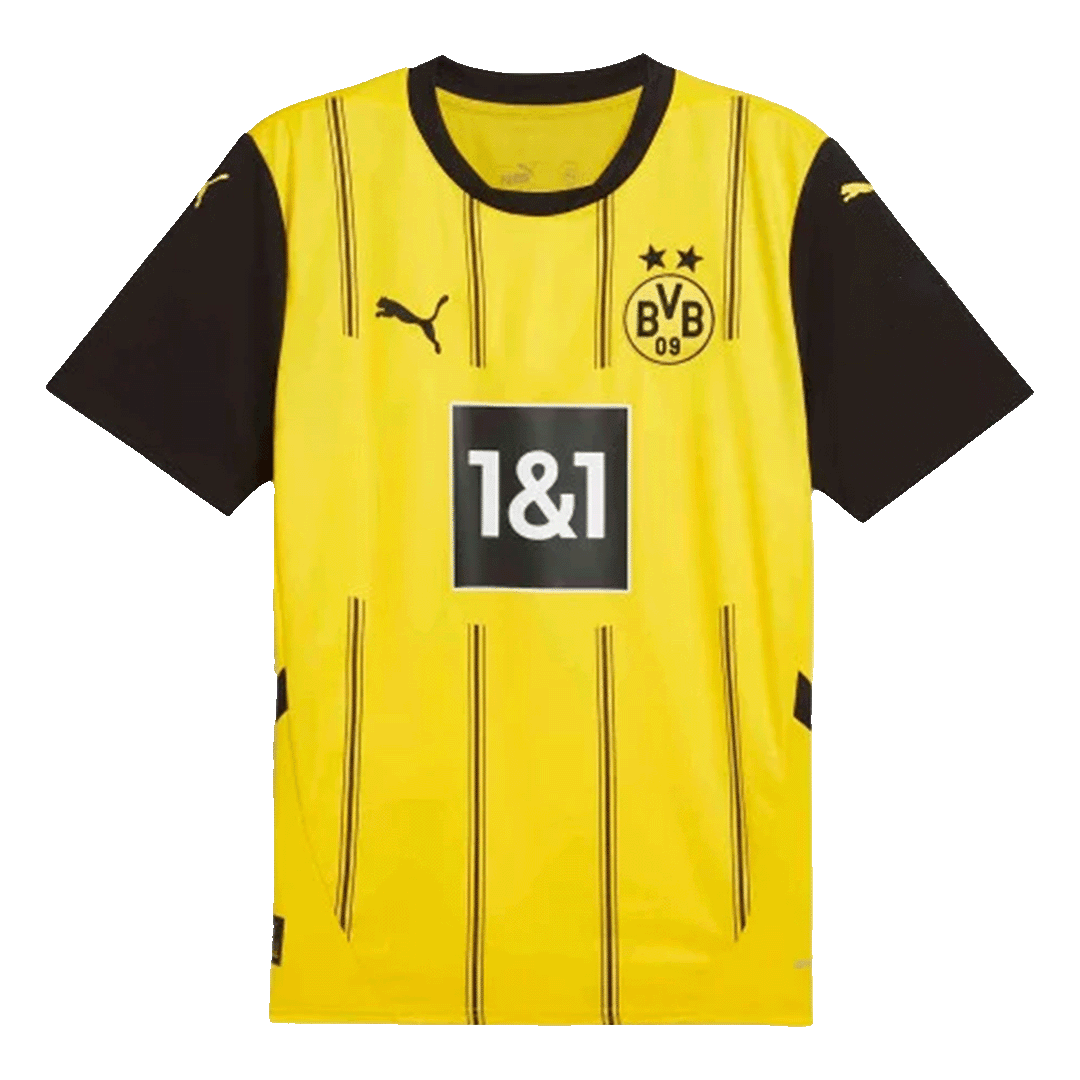 Player Version Borussia Dortmund Home Soccer Jersey 2024/25 Top Soccer Jerseys Store