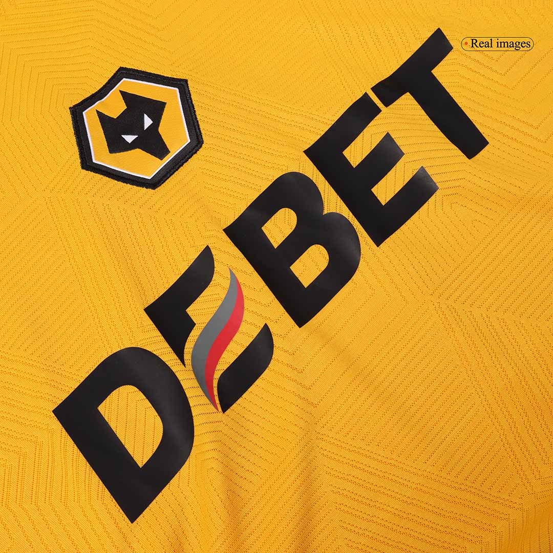 Wolverhampton Wanderers Home Soccer Jersey 2024/25 Top Soccer Jerseys Store