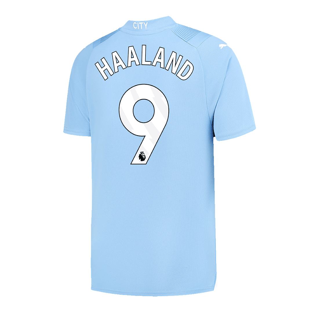 HAALAND #9 Manchester City Home Soccer Jersey 2023/24 Top Soccer Jerseys Store