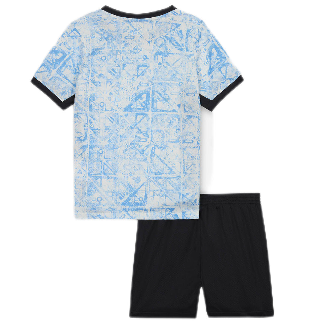 Kid's Portugal Away Kit(Jersey+Shorts) Euro 2024 Go Game Wear