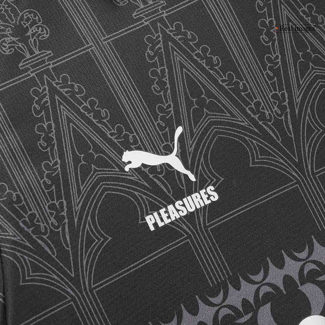 AC Milan X Pleasures Fourth Away Soccer Jersey 2023/24 Top Soccer Jerseys Store