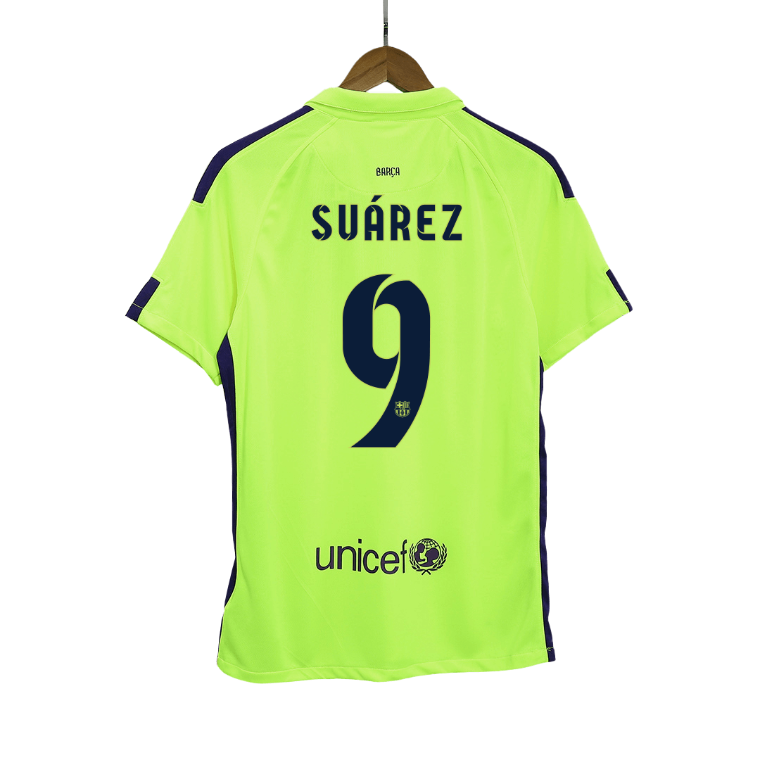 Retro Suárez #9 2014/15 Barcelona Third Away Soccer Jersey Top Soccer Jerseys Store