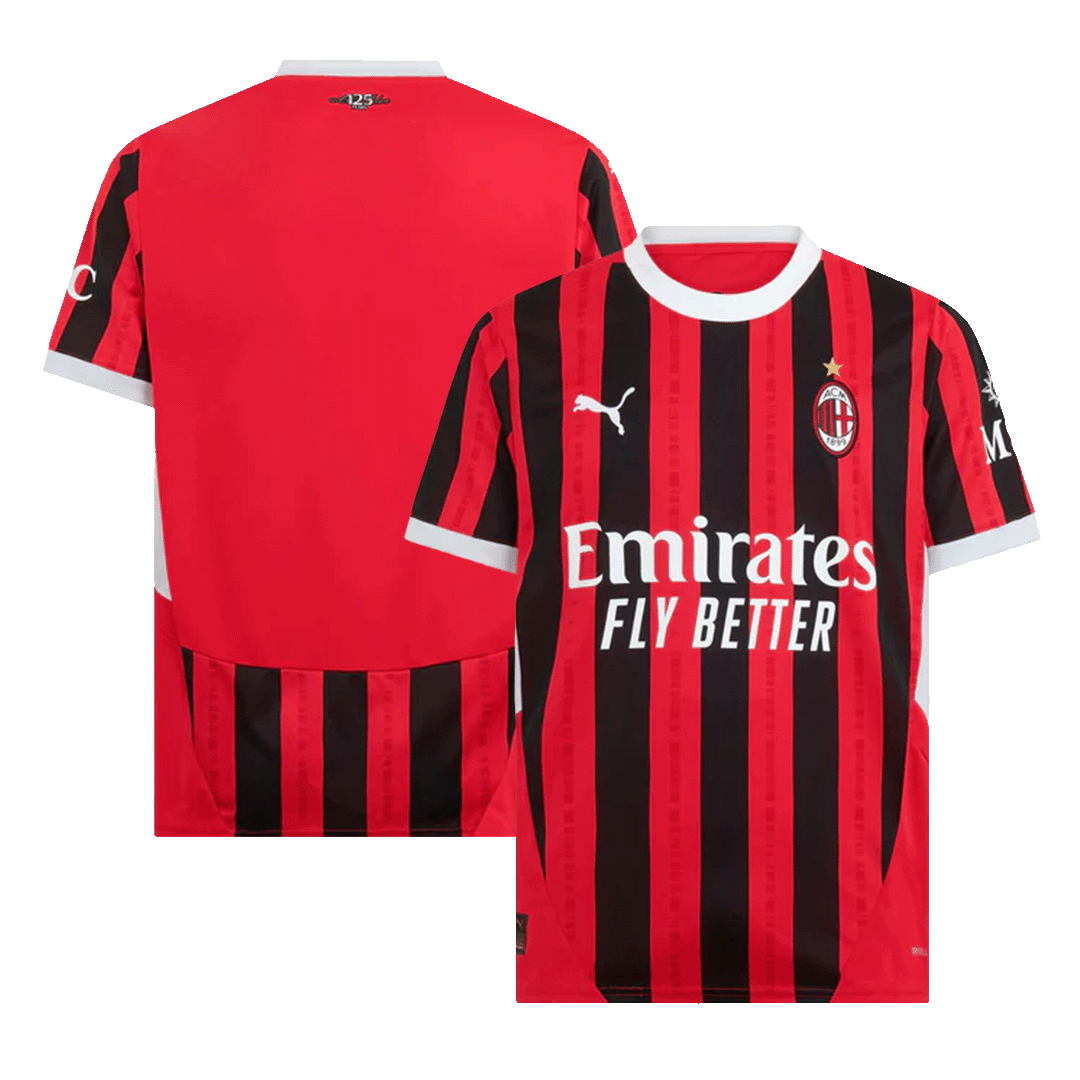 AC Milan Home Soccer Jersey 2024/25 Top Soccer Jerseys Store