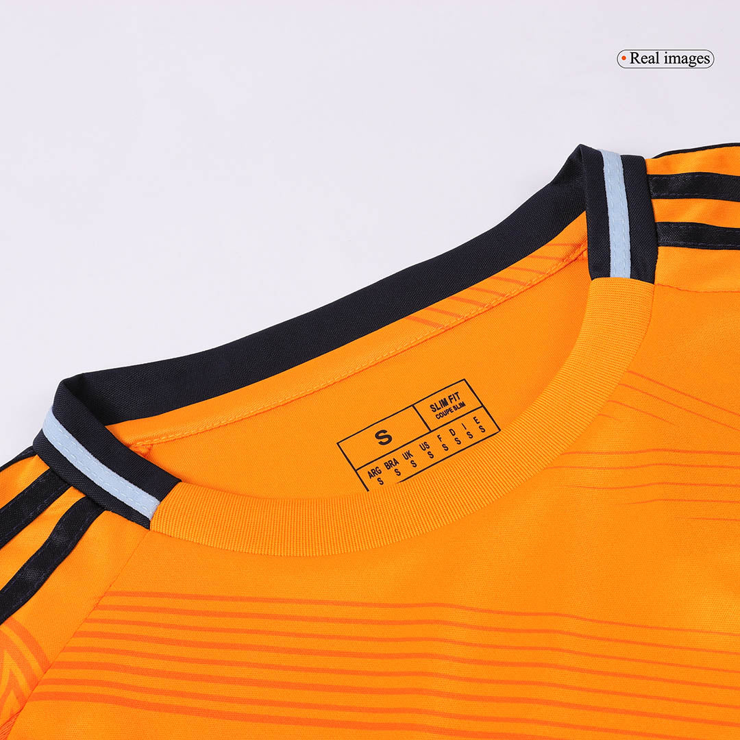 Real Madrid Away Long Sleeve Soccer Jersey 2024/25 Top Soccer Jerseys Store