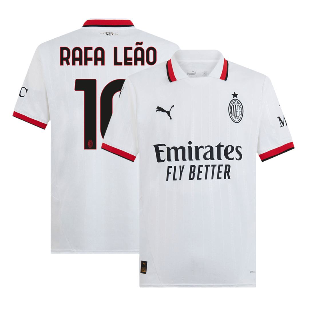 RAFA LE?O #10 AC Milan Away Soccer Jersey 2024/25 Top Soccer Jerseys Store