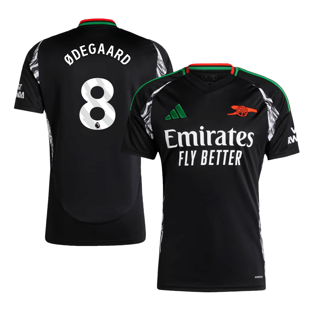 ØDEGAARD #8 Arsenal Away Soccer Jersey 2024/25 Top Soccer Jerseys Store