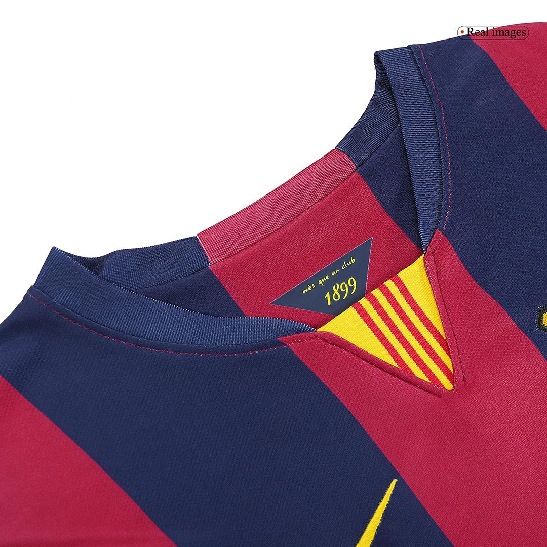 Retro Suárez #9 2014/15 Barcelona Home Soccer Jersey Top Soccer Jerseys Store