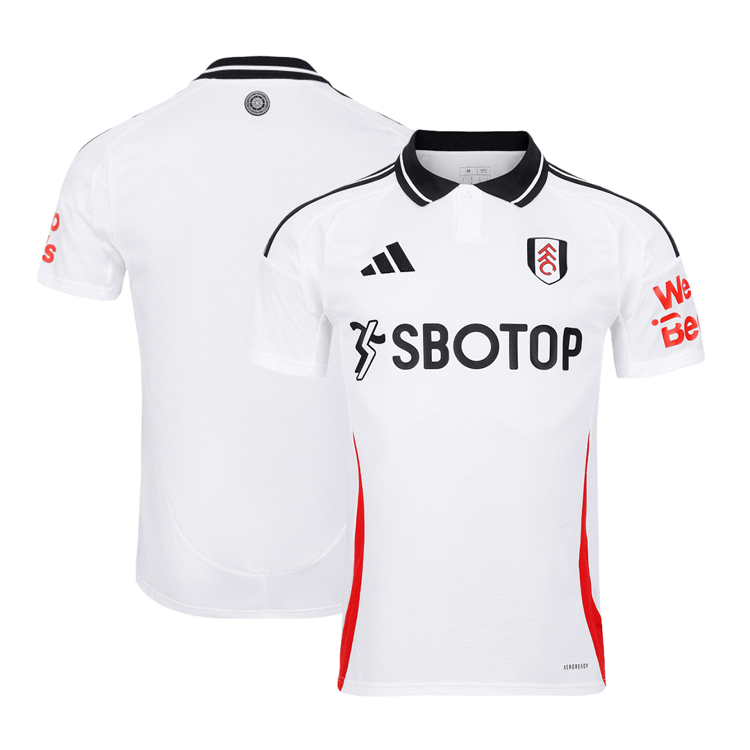 Fulham Home Soccer Jersey 2024/25 Top Soccer Jerseys Store