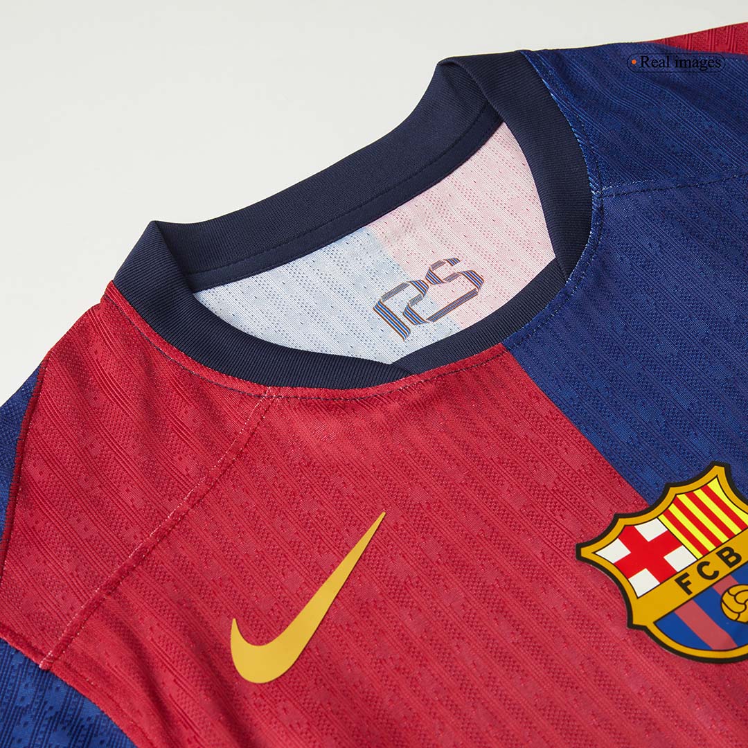 Player Version Barcelona Home Soccer Jersey 2024/25 - COLDPLAY Top Soccer Jerseys Store
