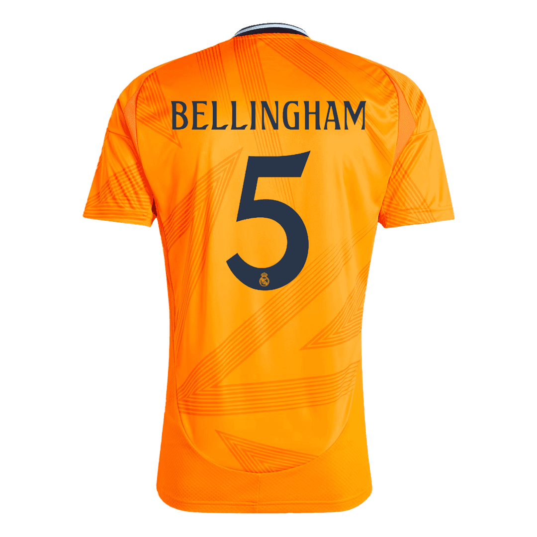 BELLINGHAM #5 Real Madrid Away Soccer Jersey 2024/25 Top Soccer Jerseys Store