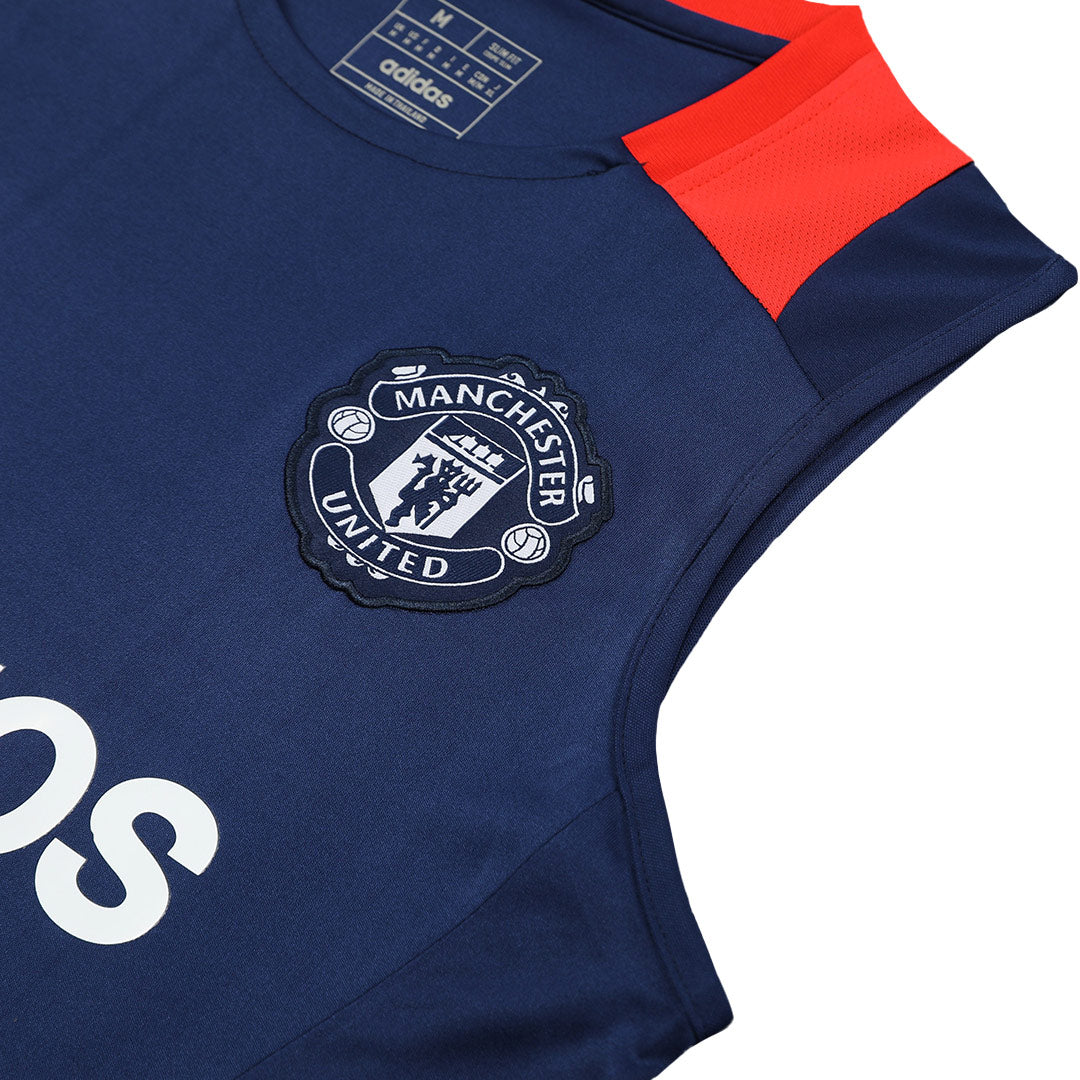 Manchester United Pre-Match Soccer Jersey Vest Kit(Jersey+Shorts) 2024/25 Top Soccer Jerseys Store