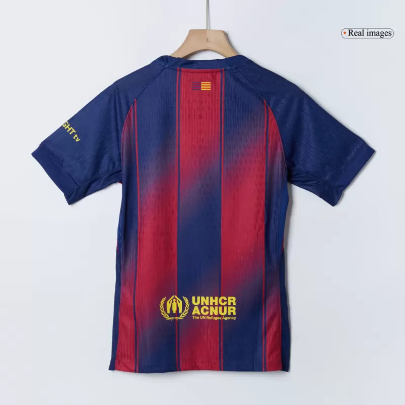 LAMINE YAMAL #10 Barcelona Home Soccer Jersey 2025/26- Kopa Trophy Edition