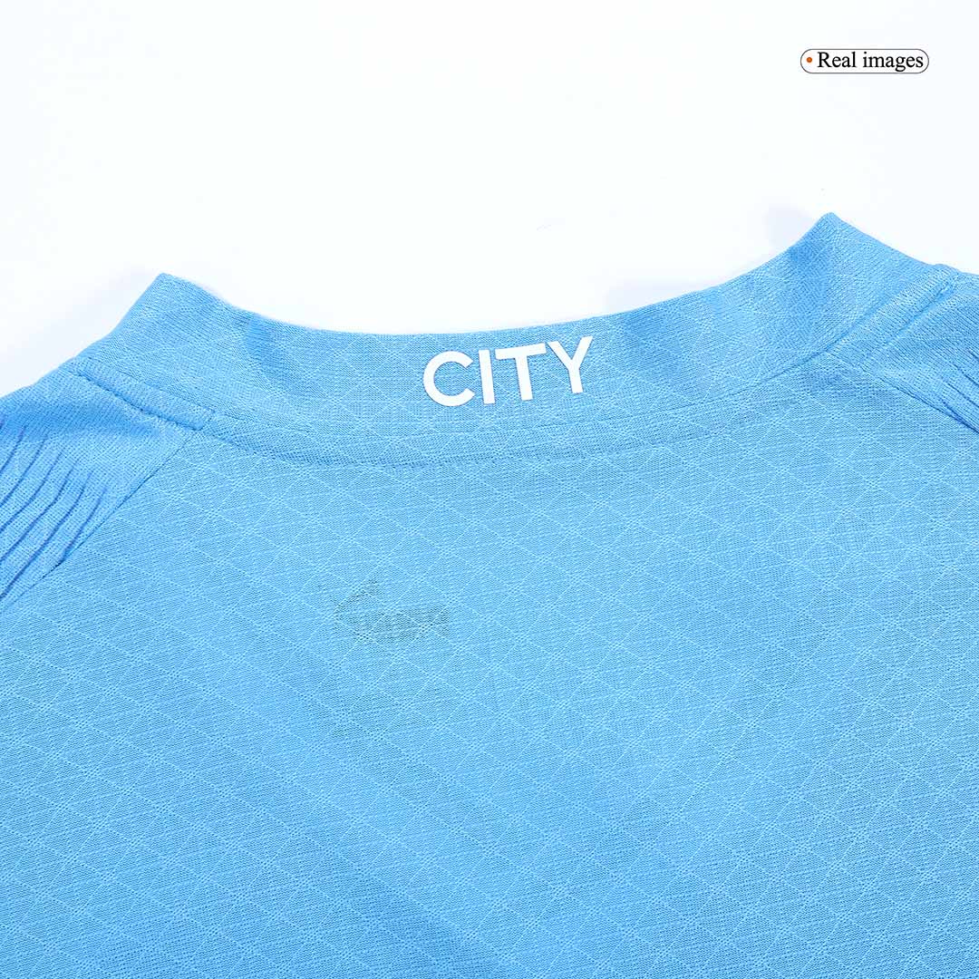 Player Version HAALAND #9 Manchester City Home Soccer Jersey 2023/24 Top Soccer Jerseys Store