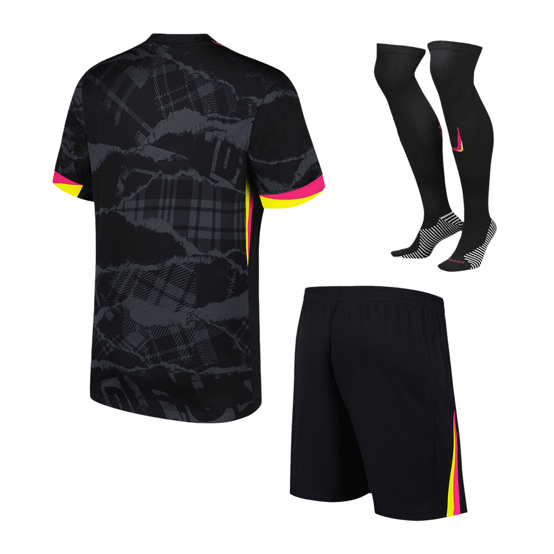 Chelsea Third Away Soccer Jersey Kit(Jersey+Shorts+Socks) 2024/25 Top Soccer Jerseys Store