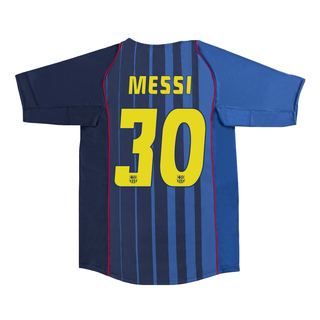 Retro MESSI #30 2004/05 Barcelona Away Soccer Jersey Top Soccer Jerseys Store