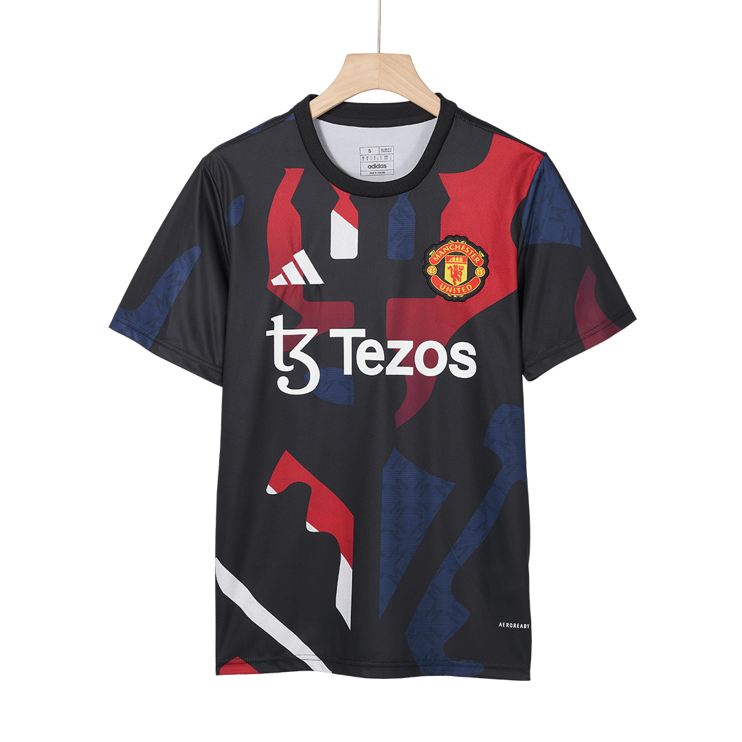 Manchester United Pre-Match Soccer Jersey 2024/25 Top Soccer Jerseys Store
