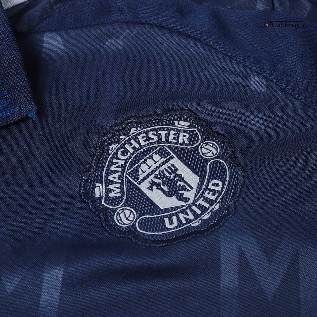 Kid's Manchester United Away Soccer Jersey Kit(Jersey+Shorts) 2024/25 Top Soccer Jerseys Store
