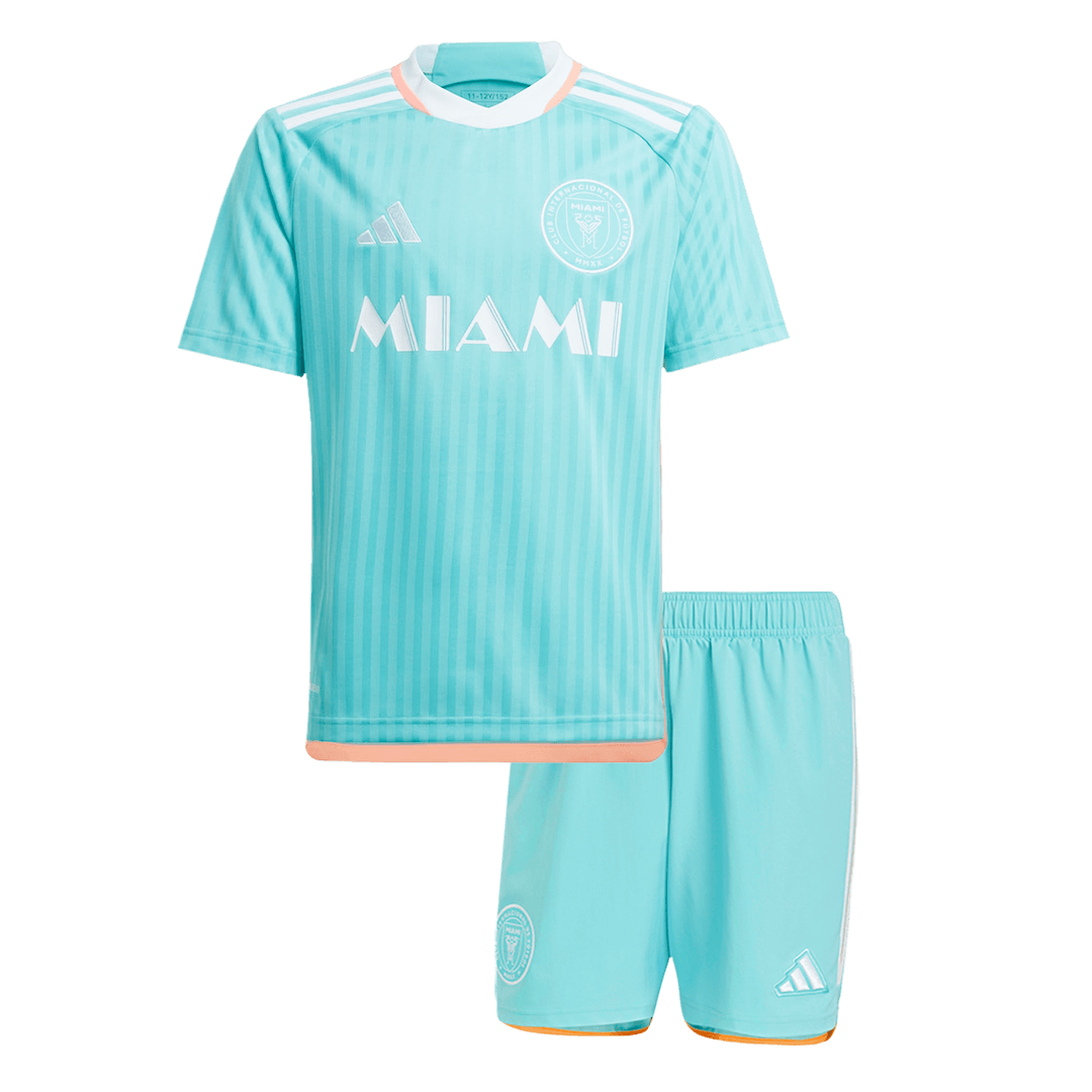 Kid's Inter Miami CF Third Away Soccer Jersey Kit(Jersey+Shorts) 2024 Top Soccer Jerseys Store