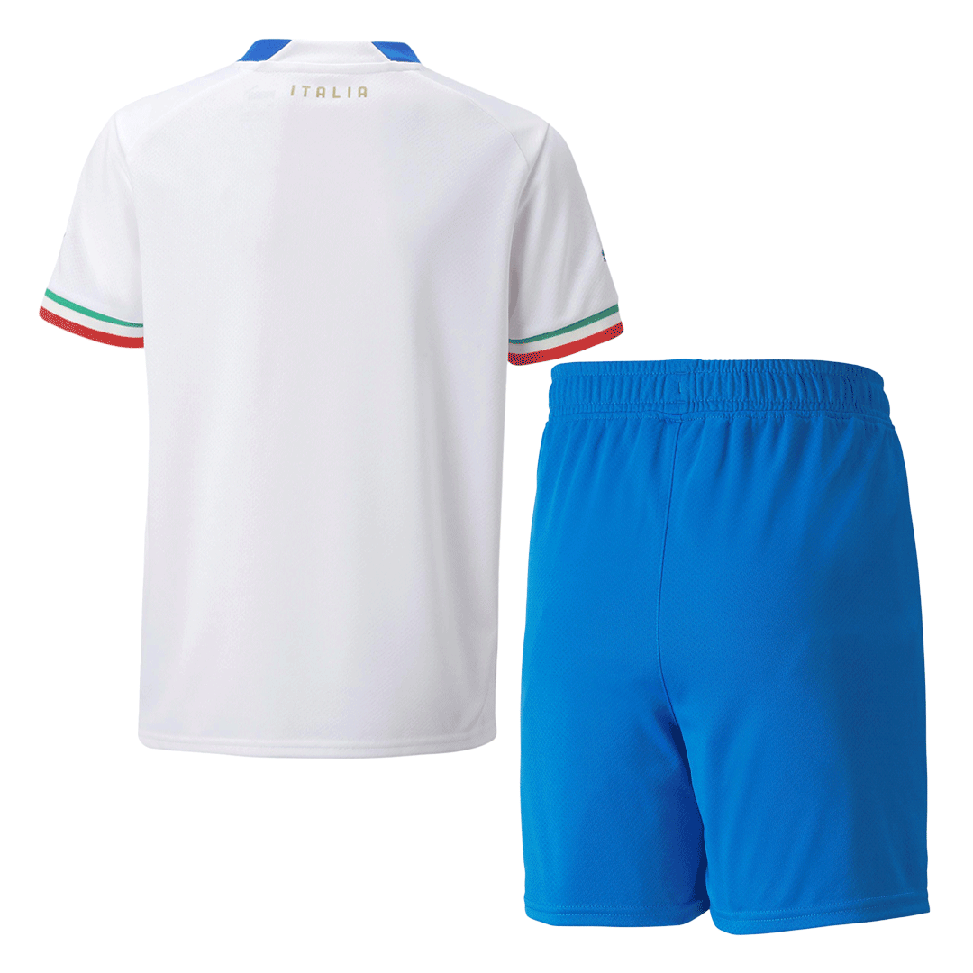 Kid's Italy Away Soccer Jersey Kit(Jersey+Shorts) 2022 Top Soccer Jerseys Store