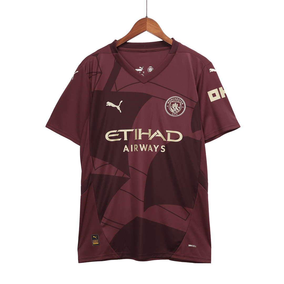 DE BRUYNE #17 Manchester City Third Away Soccer Jersey 2024/25 Top Soccer Jerseys Store