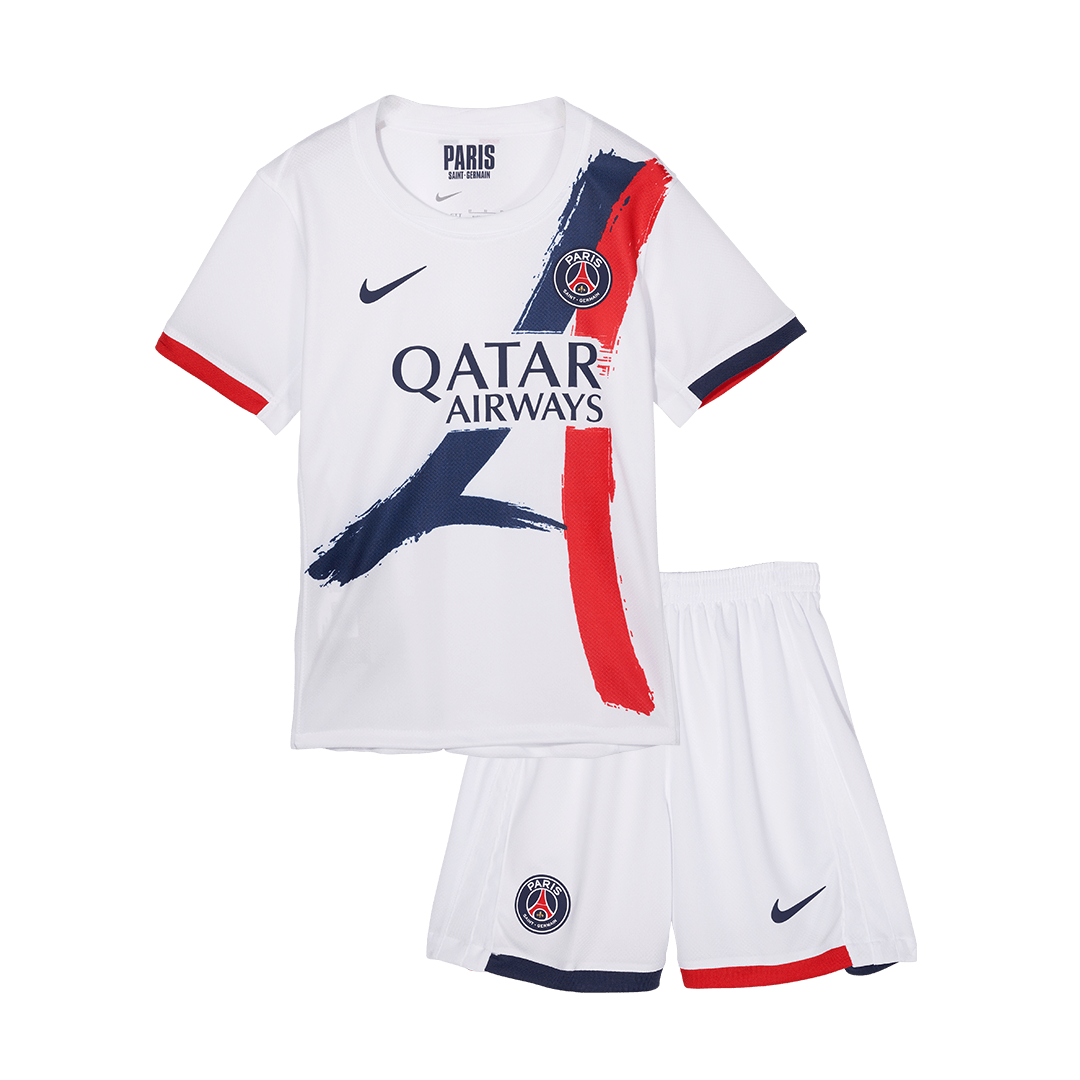 Kid's PSG Away Soccer Jersey Kit(Jersey+Shorts+Socks) 2024/25 Top Soccer Jerseys Store