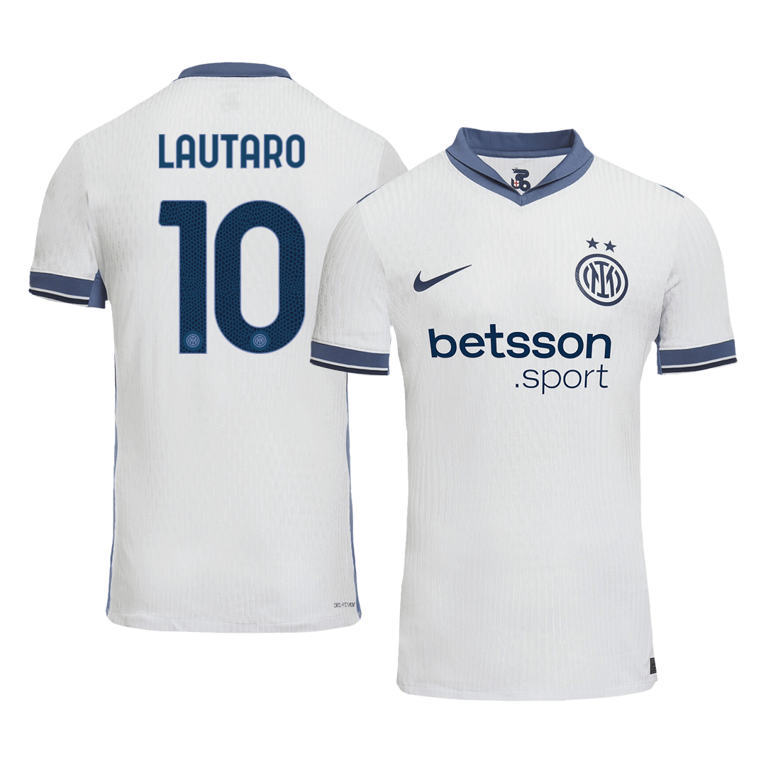 Player Version LAUTARO #10 Inter Milan Away Soccer Jersey 2024/25 Top Soccer Jerseys Store